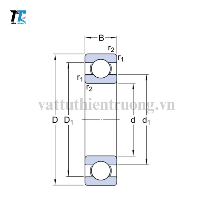 Vòng Bi 6001-2RS1/C3VC525